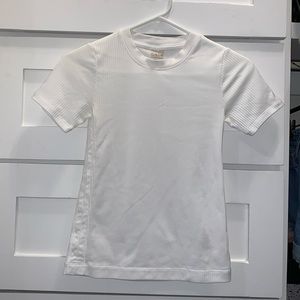 Calia by Carrie Underwood Women’s Sz XS white ribbed shirt